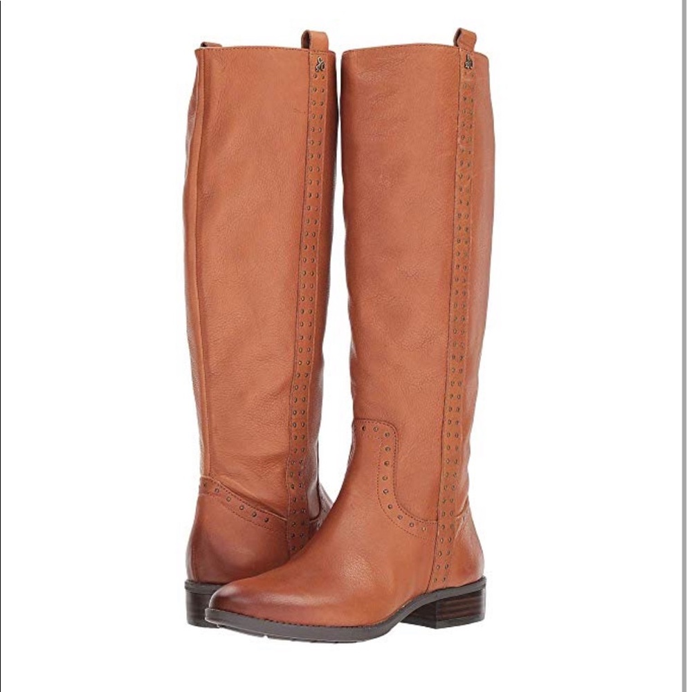 Sam Edelman Tan Heeled Boots